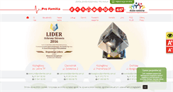 Desktop Screenshot of profamilia.com.pl