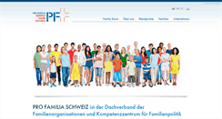 Desktop Screenshot of profamilia.ch