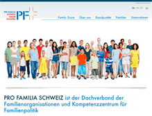 Tablet Screenshot of profamilia.ch