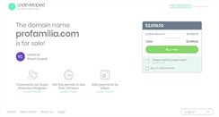 Desktop Screenshot of profamilia.com